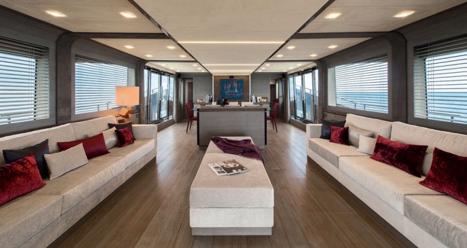 MCY 105 Super Yacht G - Salon