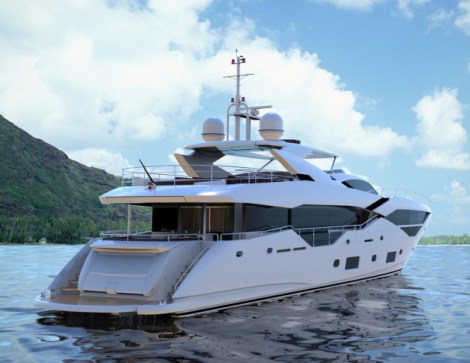 New Sunseeker 116 Yacht sold by Sunseeker Monaco during MYS 2015