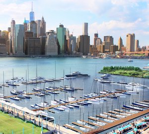 ONE°15 Brooklyn Marina - The newest marina in New York City to accommodate Private Yachts and Charter Yacht up to 250’