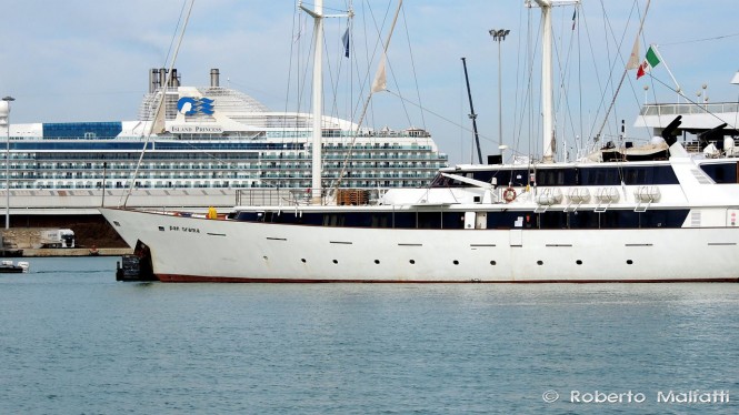 PAN ORAMA superyacht - Photo by Roberto Malfatti