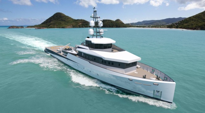 PIRIOU YSV 53 superyacht support vessel - Image credit to PIRIOU