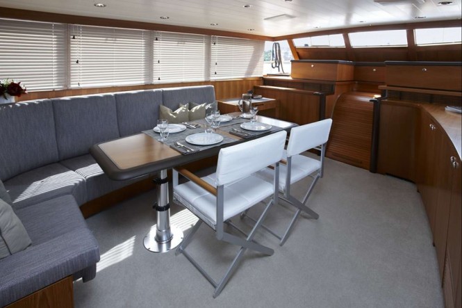 SERENA Yacht - Dining - Photo by Feadship and Feadship Fanclub