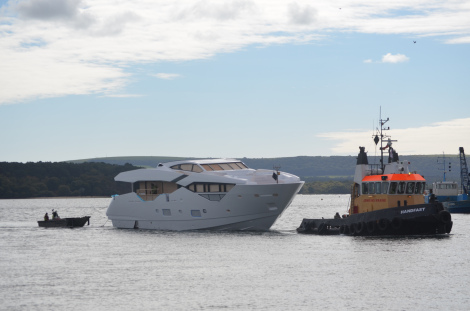 'Sunseeker 116 Yacht' motor yacht Hull no. 1