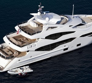 New Sunseeker 131 Yacht hits the water