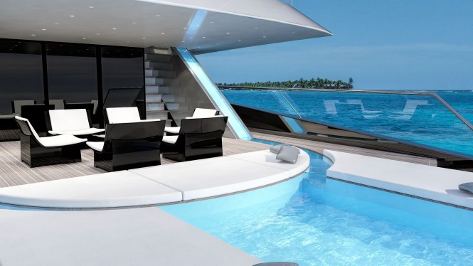 Super Yacht AMNESIA concept - Exterior