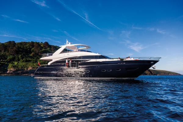 Super Yacht Princess 88 - Image courtesy of Princess Yachts International plc