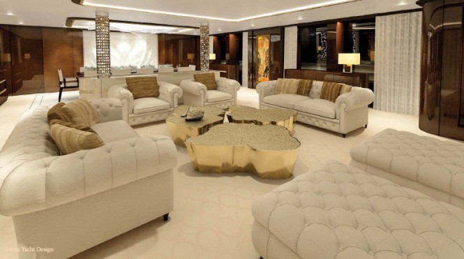 Super yacht ZENITH - Interior