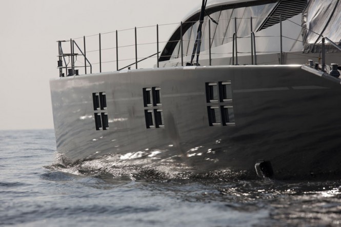 Superyacht Cartouche Handrails by Allufer Tempesta