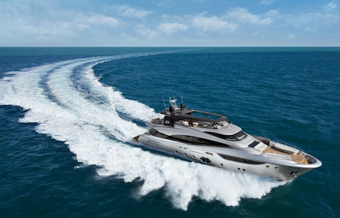 Superyacht G underway