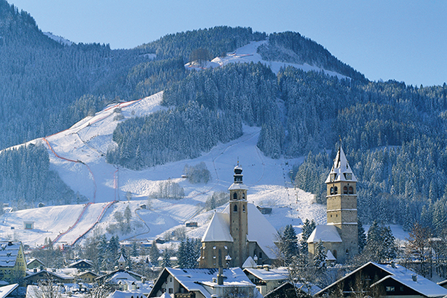 Kitzbuhel, Austria --- Image by © Bryan Reinhart/Masterfile/Corbis