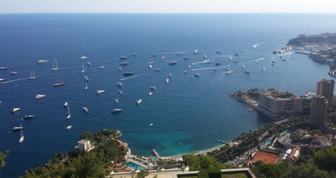 The fabulous Monaco yacht charter destination - Photo by APS Tahiti