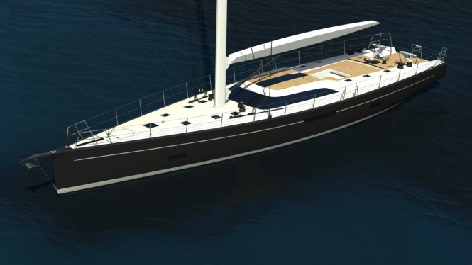 Third SW82 Sailing Yacht AMMONITE - Courtesy of Southern Wind Shipyard