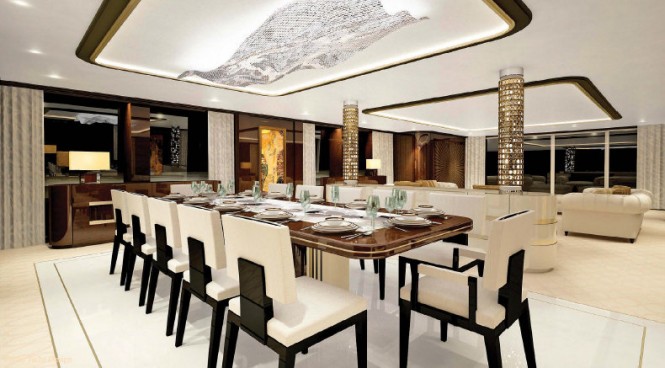 ZENITH Yacht - Dining