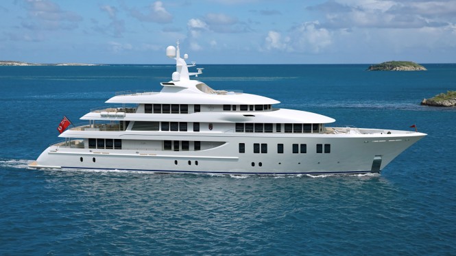 Delta Superyacht Invictus with Ezone by Glasshape