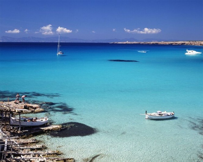 Formentera - a beautiful Balearics yacht charter destination