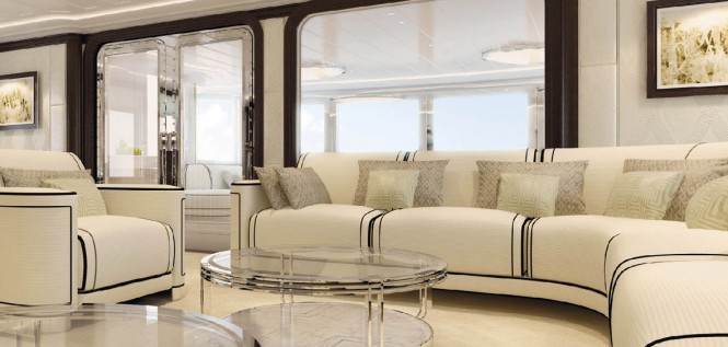 Hakvoort Yacht SOMETHING COOL - Lounge - Image credit to Dutchmegayachts