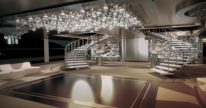 KRAKEN Yacht Concept - Interior