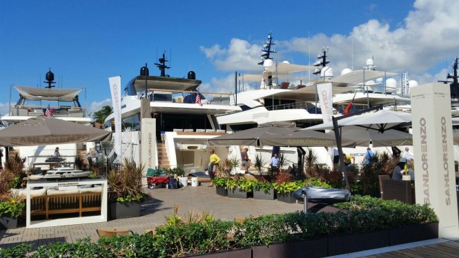 Luxury Superyachts by Sanlorenzo on display at FLIBS 2015