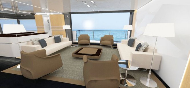 Luxury yacht Arcadia 100 - Interior