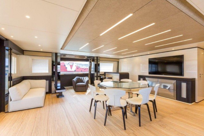 Luxury yacht GENESI - Dining