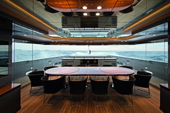 Luxury yacht SILVER FAST - Dining