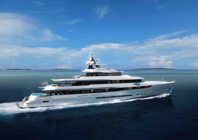 Mega yacht VESTAL 62