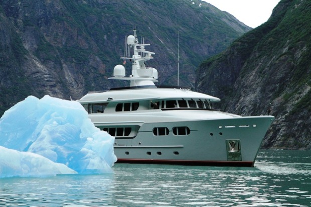 Motor yacht Marama on her voyage