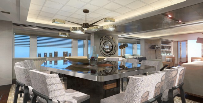 Motor yacht RUYA - Dining