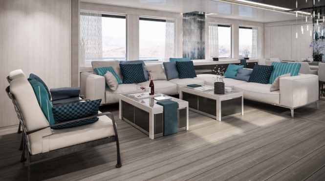 NINA Yacht - Main Saloon