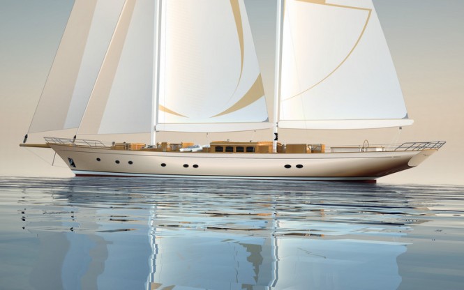 New 46m Classic Sailing Yacht by Mayra Yachts
