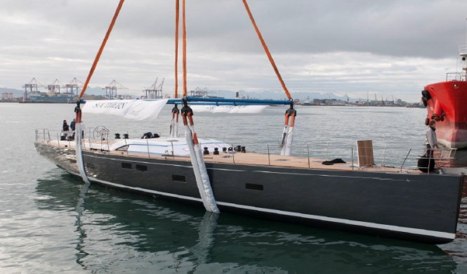 Newly launched SW102 superyacht SEAWAVE by Southern Wind Shipyard