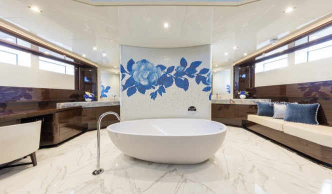 Super Yacht SERENITY - Owners Bathroom
