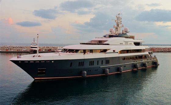 Superyacht QUEEN K at Limassol Marina