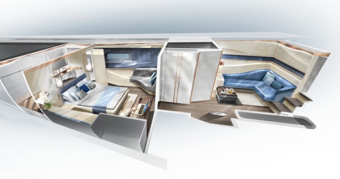 35m Reichel Pugh design - Interior