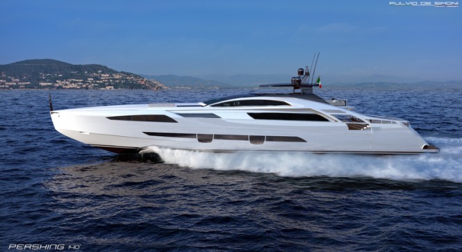 PERSHING 140 underway