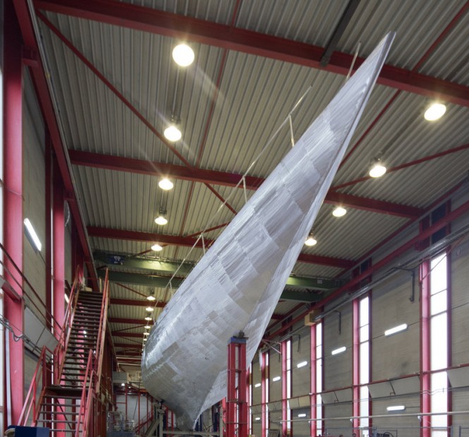 SVEA Yacht in hall at Vitters