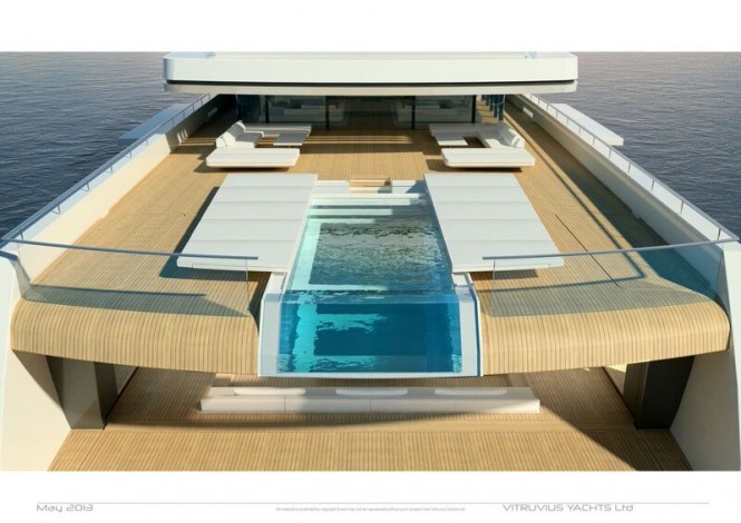 105m Acquaintance concept - aft view - Pool