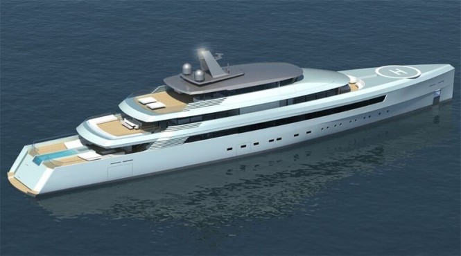 105m Acquaintance concept from Vitruvius Yachts