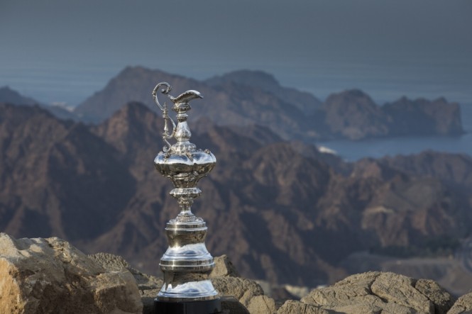 The America's Cup Trophy - Photo by Mark Lloyd