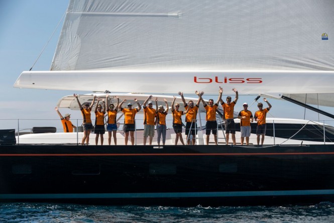 BLISS at the 2015 Asia Superyacht Rendezvous - Photo credit to Asia Superyacht Rendezvous