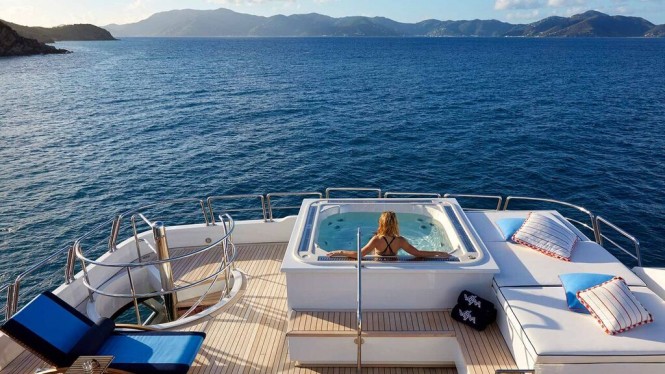 Luxury Charter Yacht VICTORIA DEL MAR - Photo by David Churchill