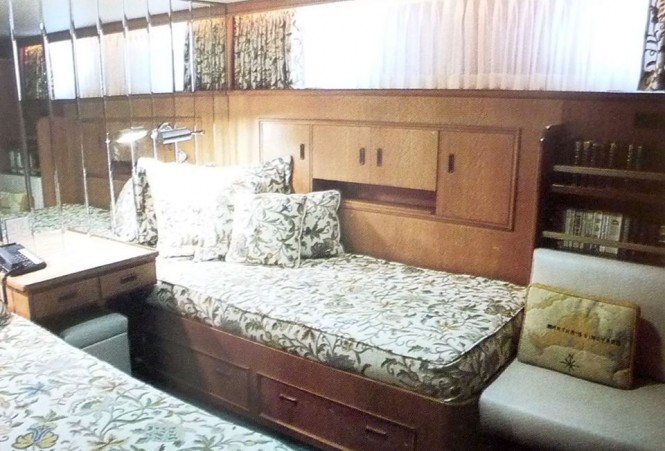 Luxury yacht A and A - Guest stateroom - Image by Feadship Fanclub