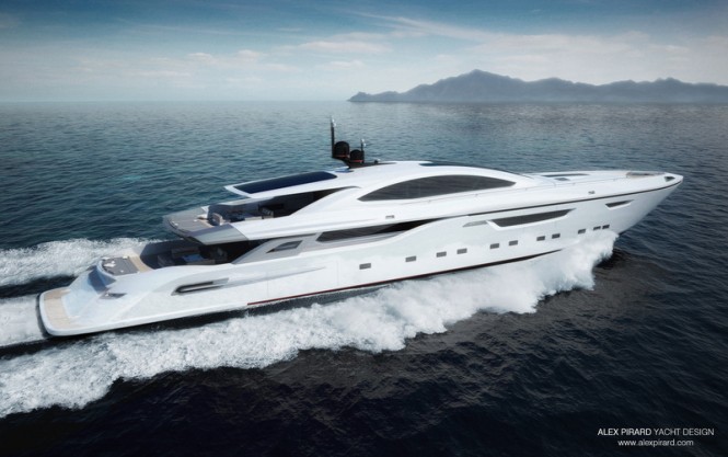 MY 215 concept - aft view