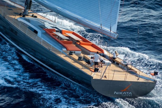 NIKATA by Baltic Yachts - aft view - Photo by Guido Cantini