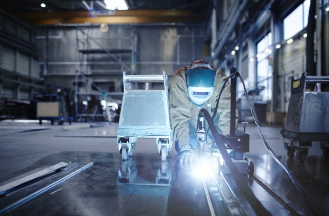 Project ALBA keel laying - Photo by Dick Holthuis