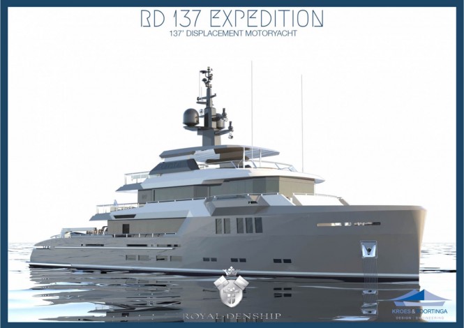 Royal Denship Starts Construction Of 42m Rd 137 Expedition Yacht Yacht Charter Superyacht News