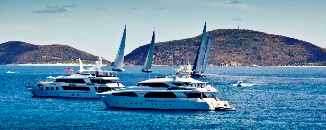 The Westport Rendezvous is a new addition to the Loro Piana Caribbean Superyacht Regatta and Rendezvous. Photo by Jeff Brown