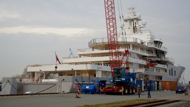 ULYSSES under construction - Photo DrDuu