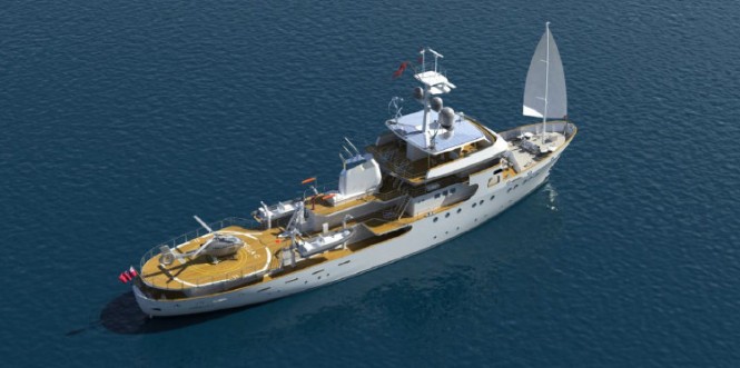 Redesigned CAPELLA C from above