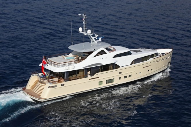 34m SOLIS - The largest yacht ever launched by Mulder Shipyard